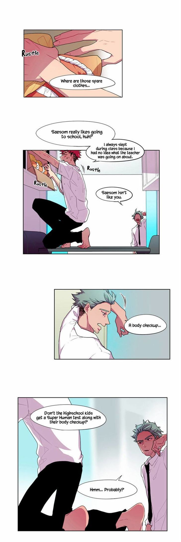 Shadow - Super Human Assistance Department Office Worker Chapter 2 page 9 - Chapter 2