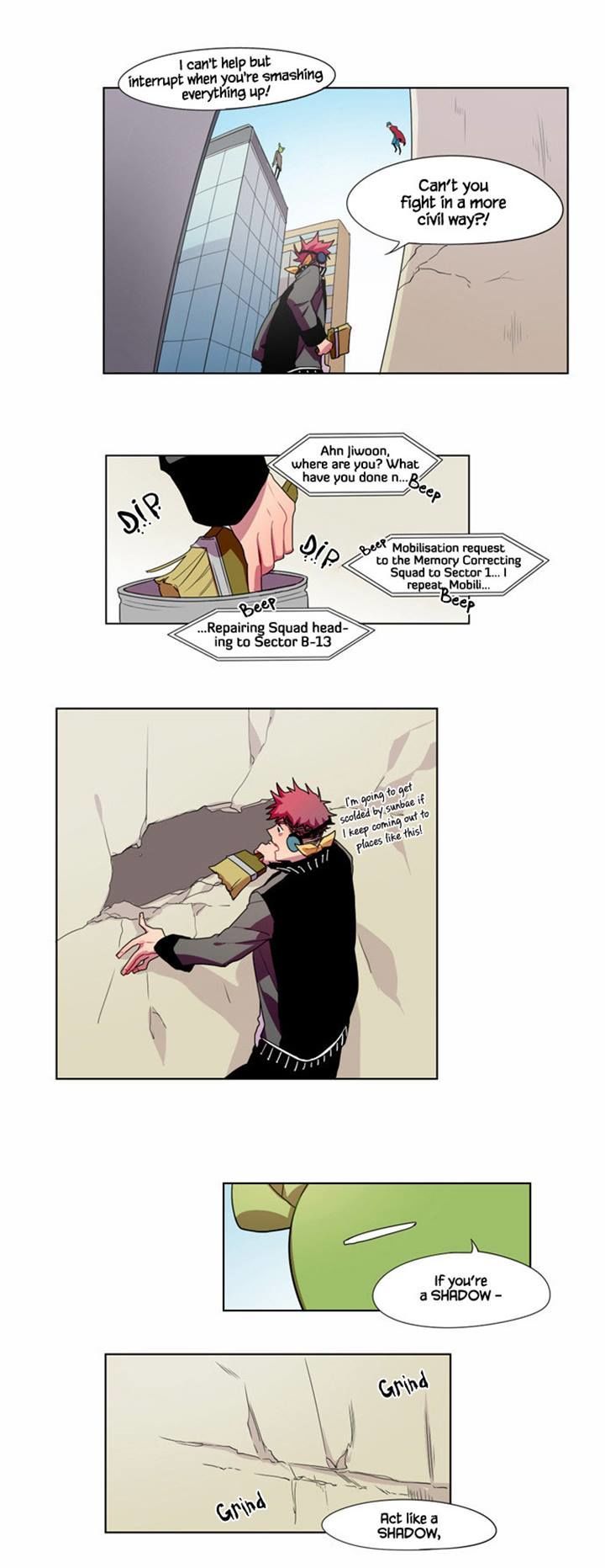 Shadow - Super Human Assistance Department Office Worker Chapter 4 page 15 - Chapter 4