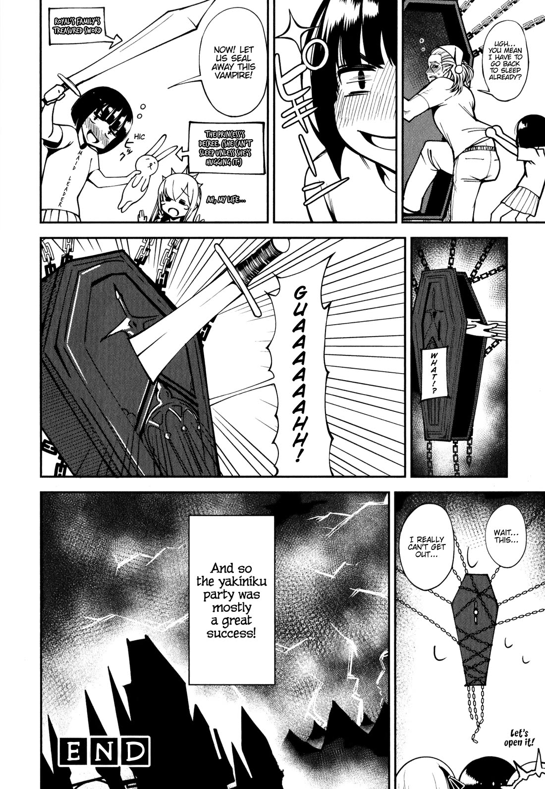 Shadowverse - Dengeki Comic Anthology Chapter 16 page 8 - Chapter 16: Laid-Back Yakiniku Party [END]