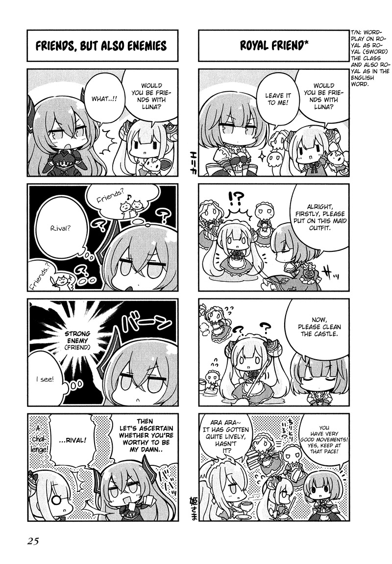 Shadowverse - Dengeki Comic Anthology Chapter 3 page 5 - Chapter 3: Can Luna Make 100 Friends