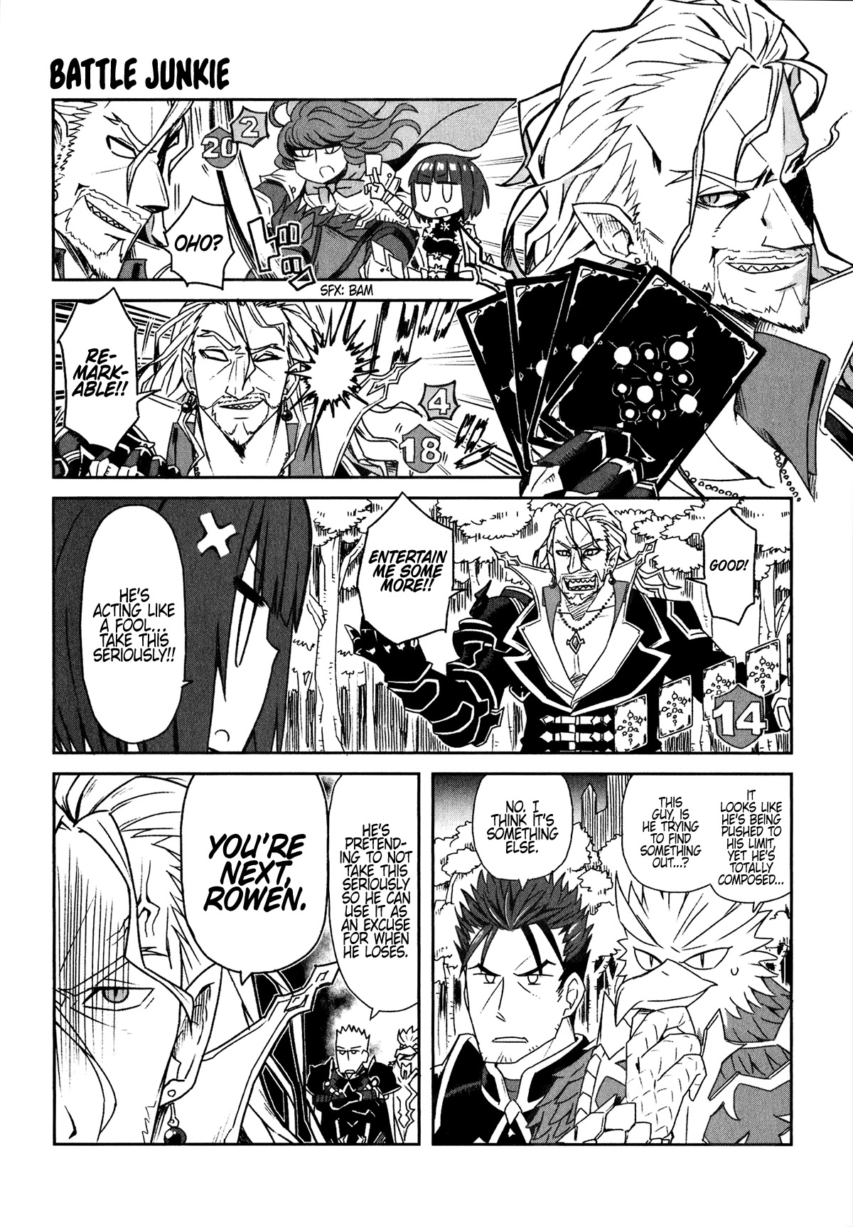 Shadowverse - Dengeki Comic Anthology Chapter 9 page 4 - Chapter 9: Arisa-chan Can't Read the Mood