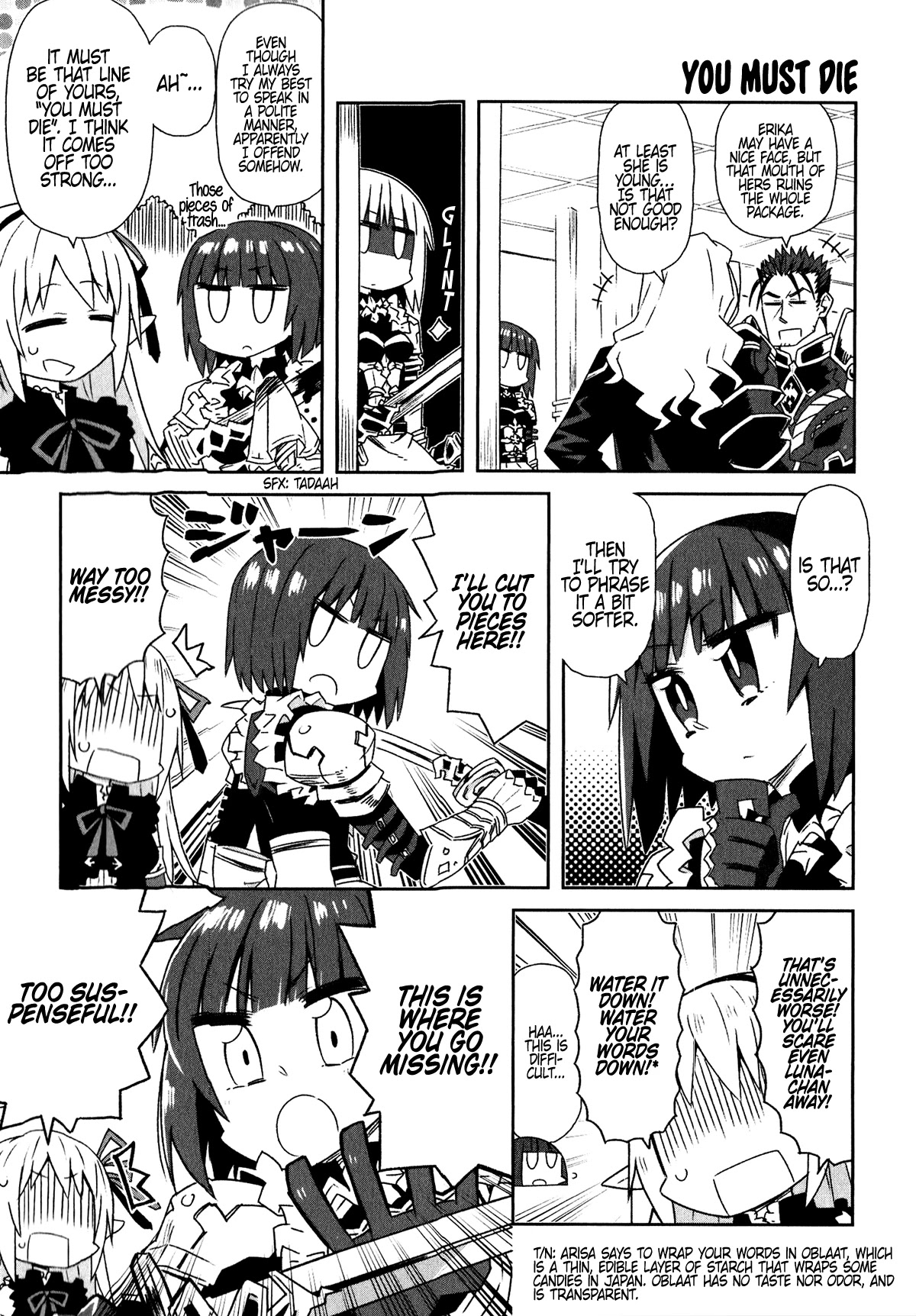 Shadowverse - Dengeki Comic Anthology Chapter 9 page 5 - Chapter 9: Arisa-chan Can't Read the Mood