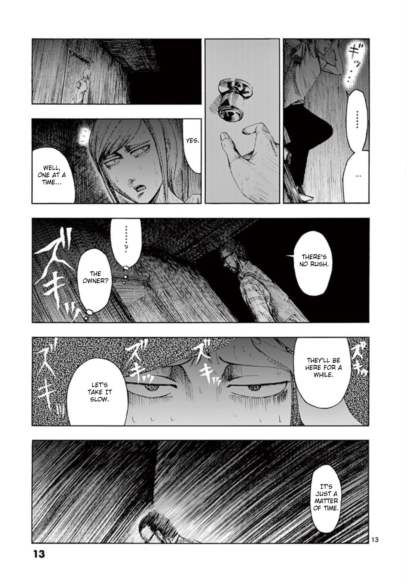 Shady Part-Time Jobs: No Escape Chapter 1 page 13 - Chapter 1: Restaurant Staff