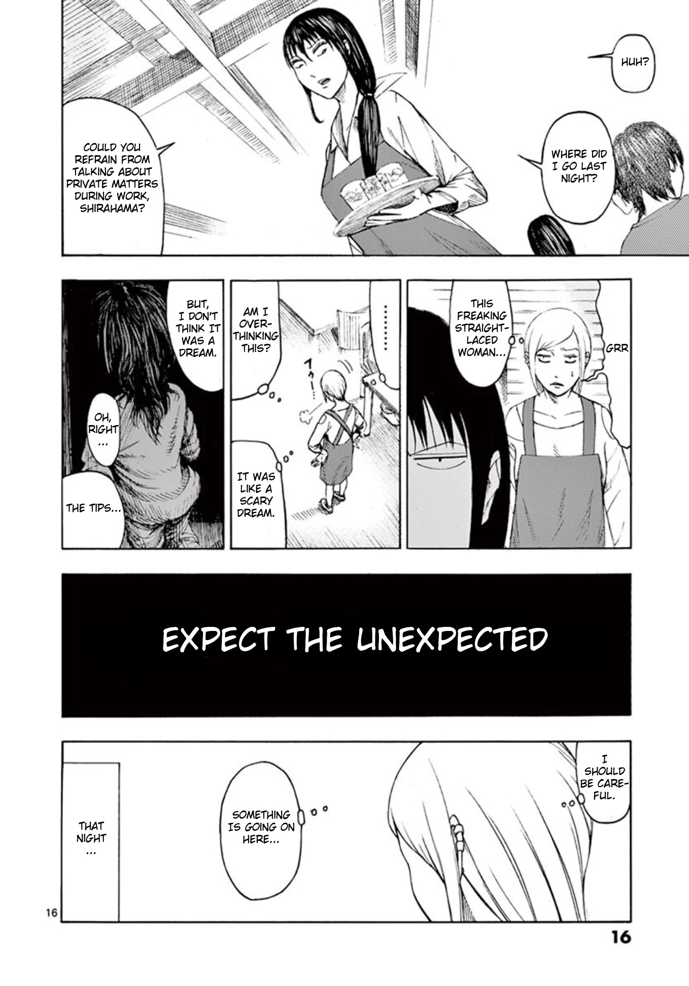Shady Part-Time Jobs: No Escape Chapter 1 page 16 - Chapter 1: Restaurant Staff