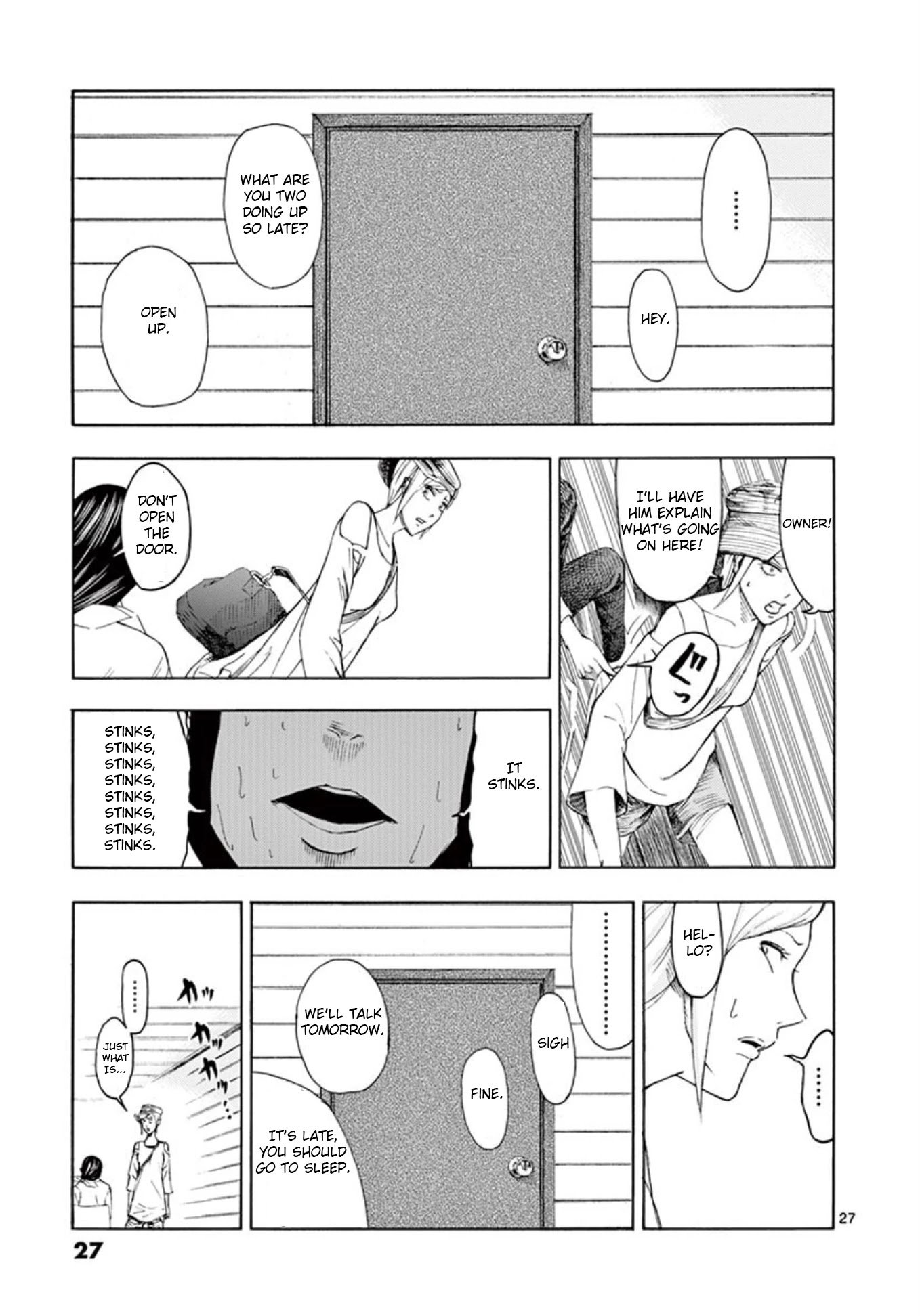 Shady Part-Time Jobs: No Escape Chapter 1 page 27 - Chapter 1: Restaurant Staff
