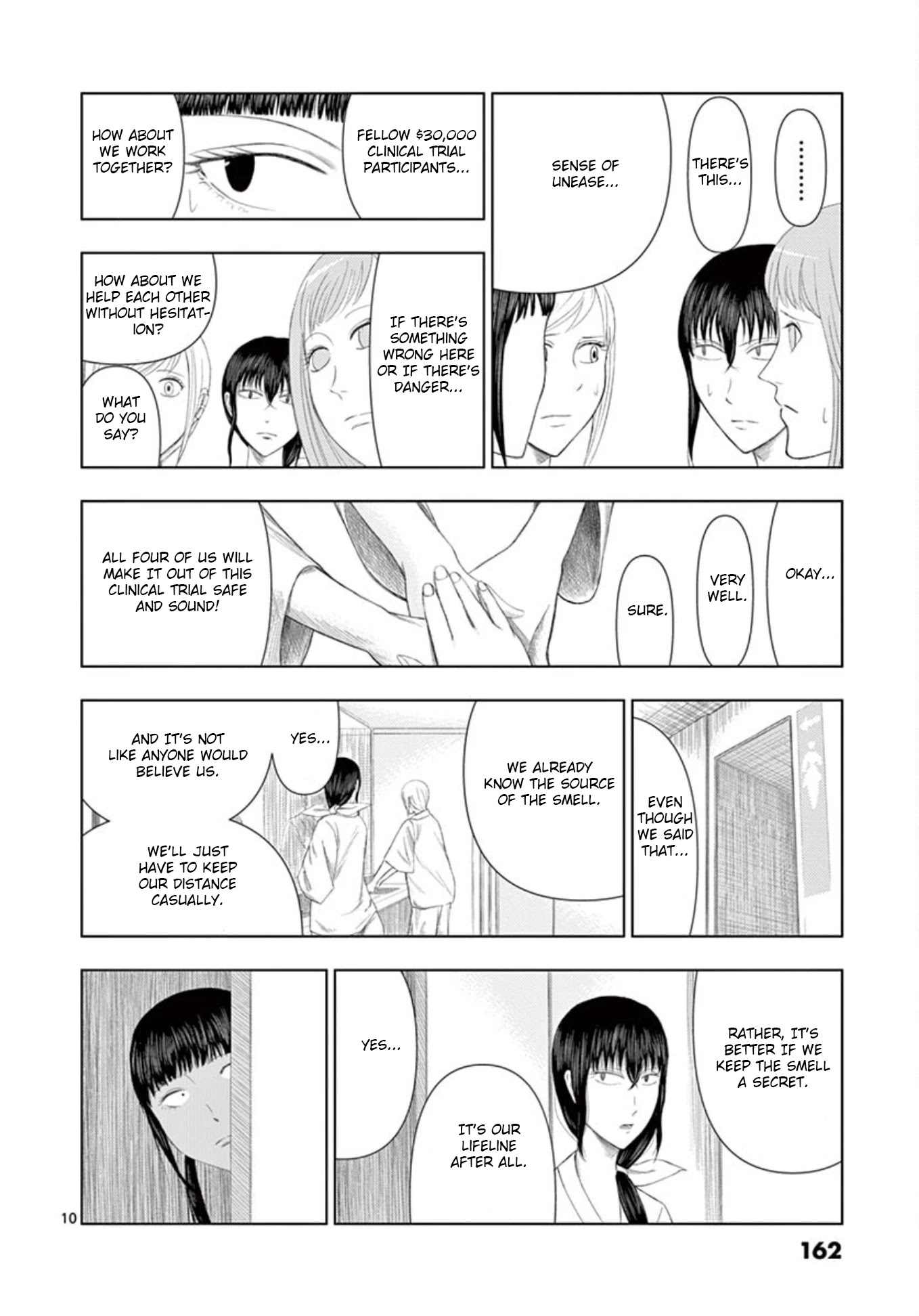Shady Part-Time Jobs: No Escape Chapter 10 page 10 - Chapter 10: Clinical Trial ①