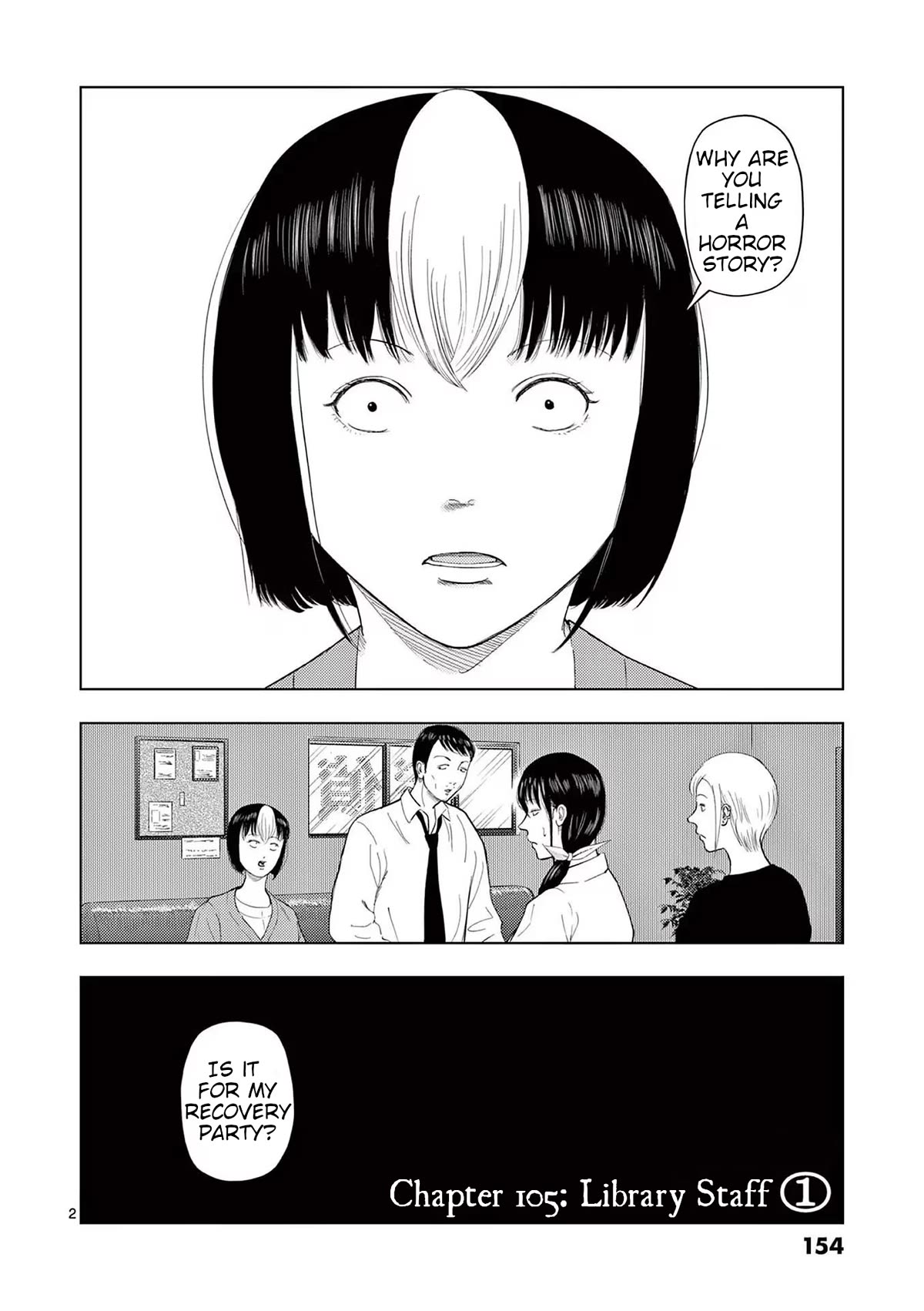 Shady Part-Time Jobs: No Escape Chapter 105 page 2 - Chapter 105: Library Staff ①