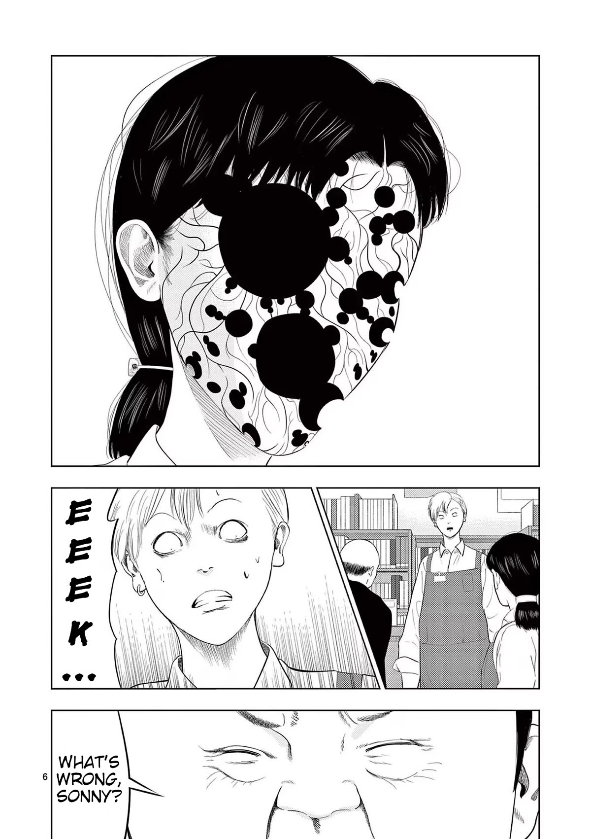 Shady Part-Time Jobs: No Escape Chapter 106 page 6 - Chapter 106: Library Staff ②