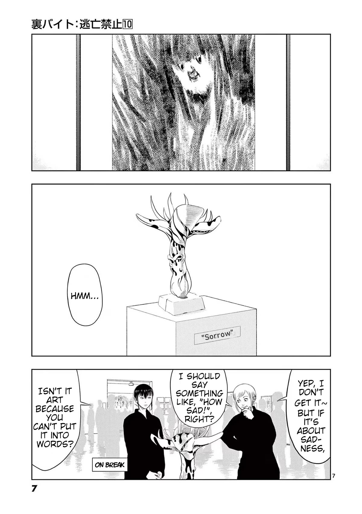 Shady Part-Time Jobs: No Escape Chapter 108 page 8 - Chapter 108: Art Museum Staff ①