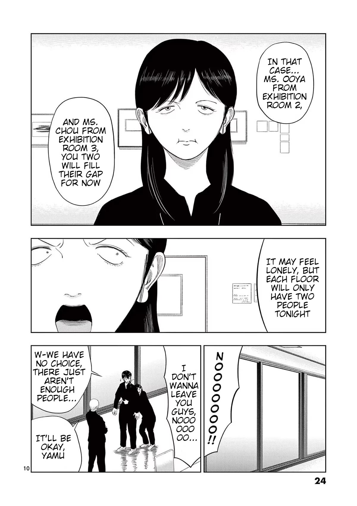 Shady Part-Time Jobs: No Escape Chapter 109 page 10 - Chapter 109: Art Museum Staff ②