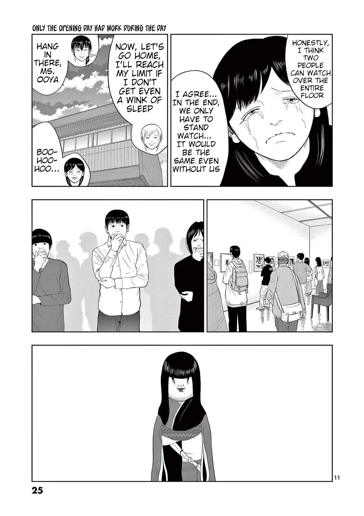Shady Part-Time Jobs: No Escape Chapter 109 page 11 - Chapter 109: Art Museum Staff ②
