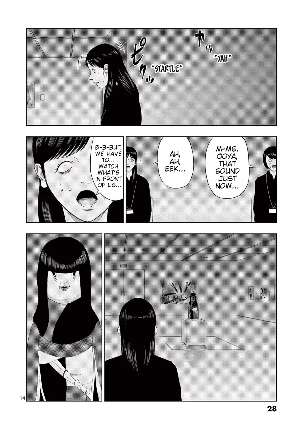 Shady Part-Time Jobs: No Escape Chapter 109 page 14 - Chapter 109: Art Museum Staff ②