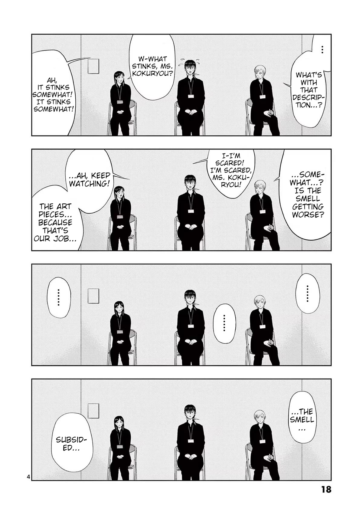 Shady Part-Time Jobs: No Escape Chapter 109 page 4 - Chapter 109: Art Museum Staff ②