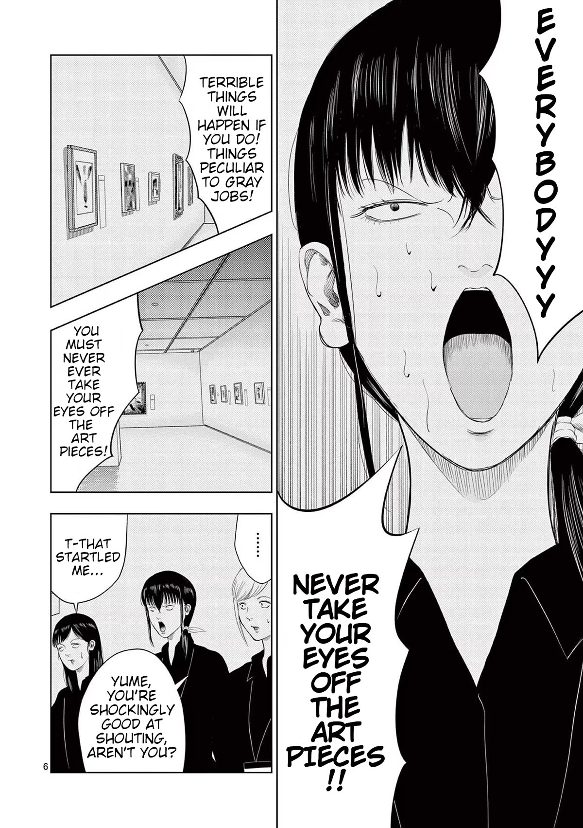 Shady Part-Time Jobs: No Escape Chapter 109 page 6 - Chapter 109: Art Museum Staff ②