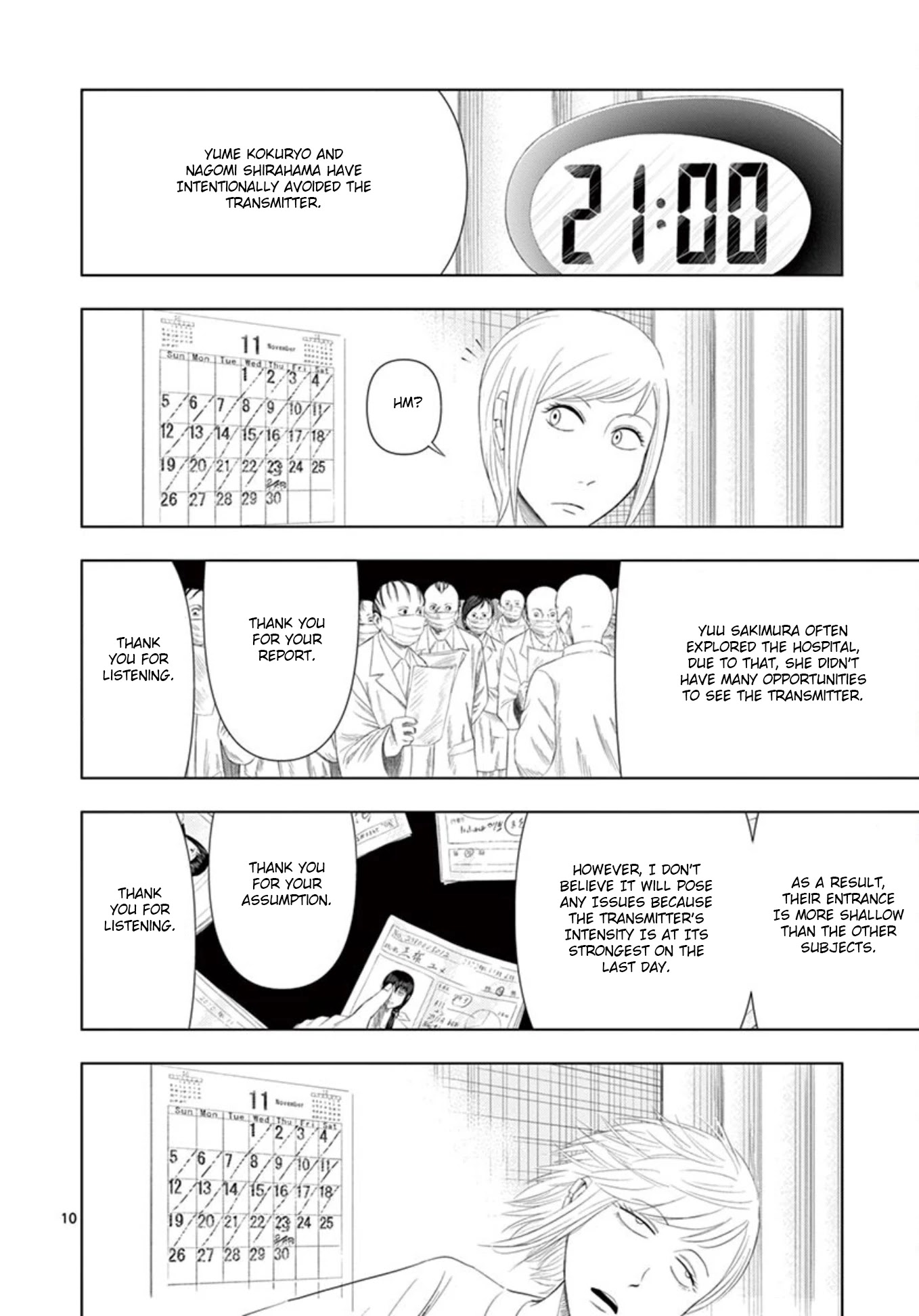 Shady Part-Time Jobs: No Escape Chapter 11 page 10 - Chapter 11: Clinical Trial ②