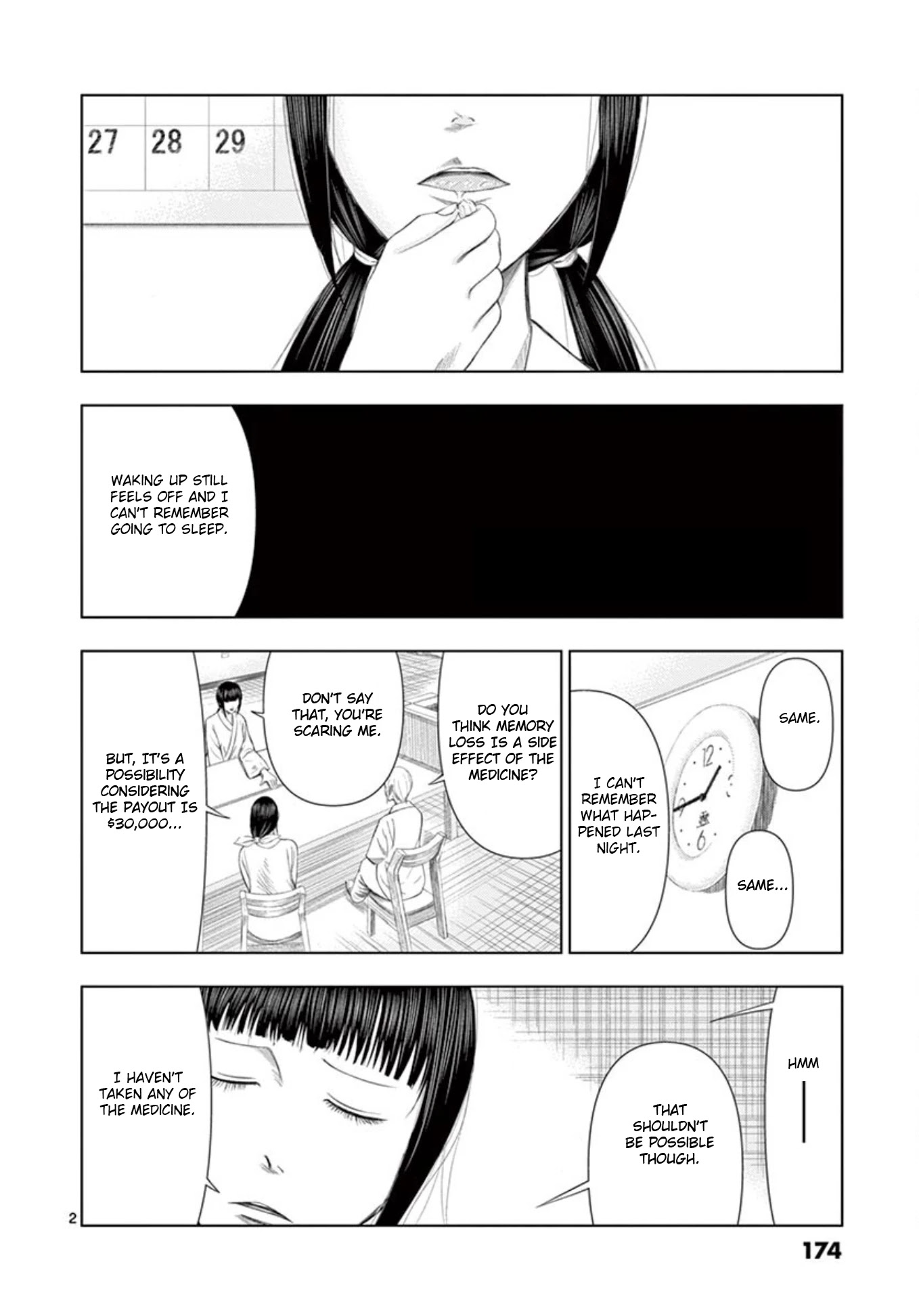 Shady Part-Time Jobs: No Escape Chapter 11 page 2 - Chapter 11: Clinical Trial ②