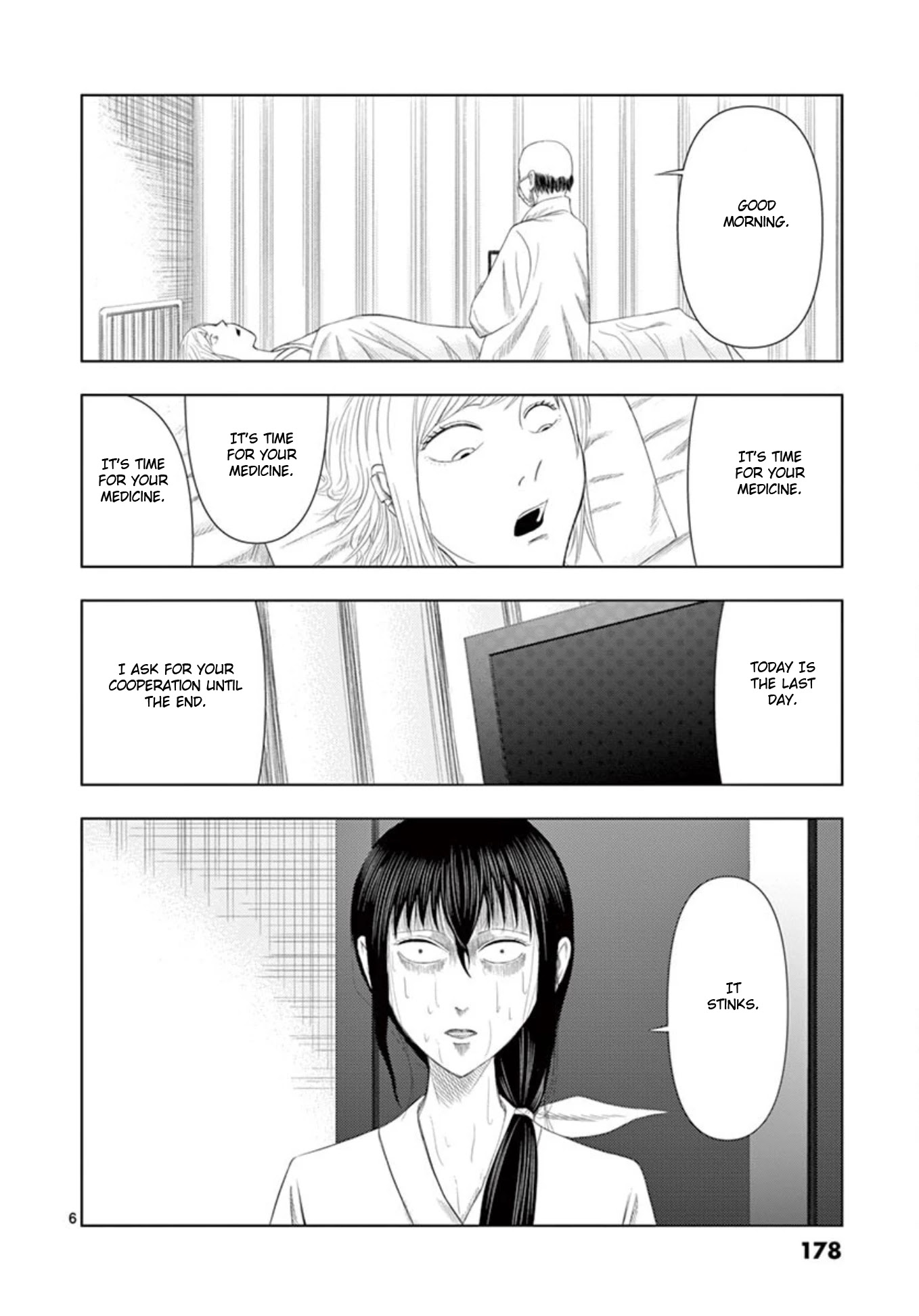 Shady Part-Time Jobs: No Escape Chapter 11 page 6 - Chapter 11: Clinical Trial ②
