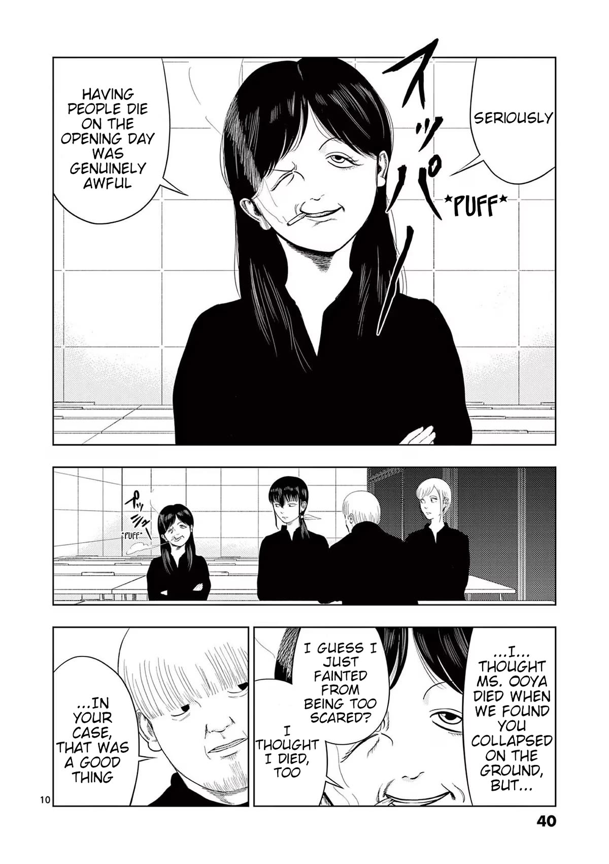 Shady Part-Time Jobs: No Escape Chapter 110 page 10 - Chapter 110: Art Museum Staff ③