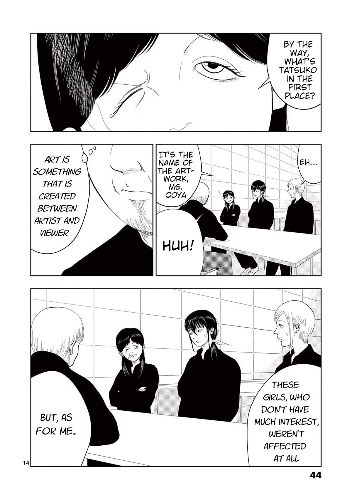 Shady Part-Time Jobs: No Escape Chapter 110 page 14 - Chapter 110: Art Museum Staff ③