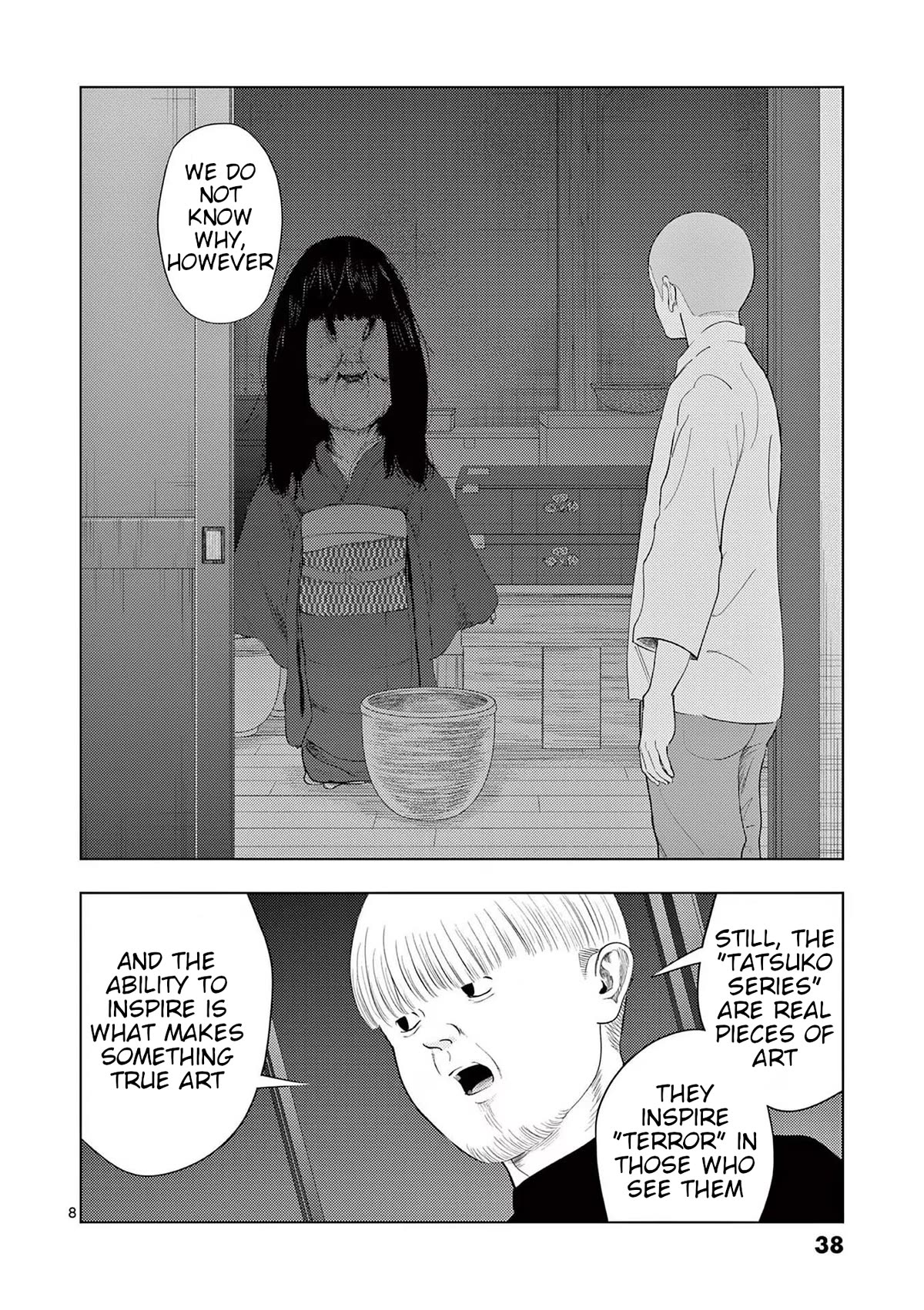 Shady Part-Time Jobs: No Escape Chapter 110 page 8 - Chapter 110: Art Museum Staff ③