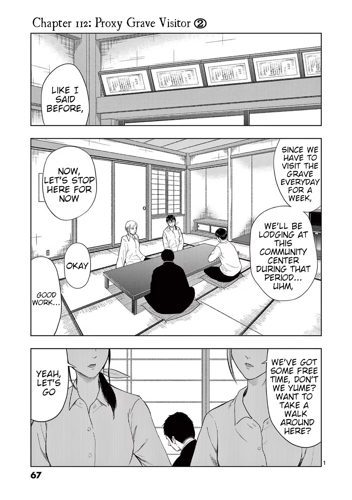 Shady Part-Time Jobs: No Escape Chapter 112 page 1 - Chapter 112: Proxy Grave Visitor ②