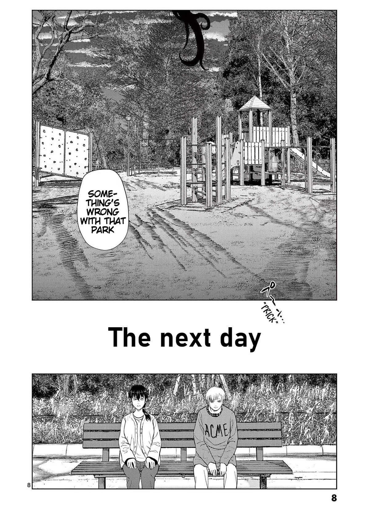 Shady Part-Time Jobs: No Escape Chapter 120 page 9 - Chapter 120: Park Caretaker ①