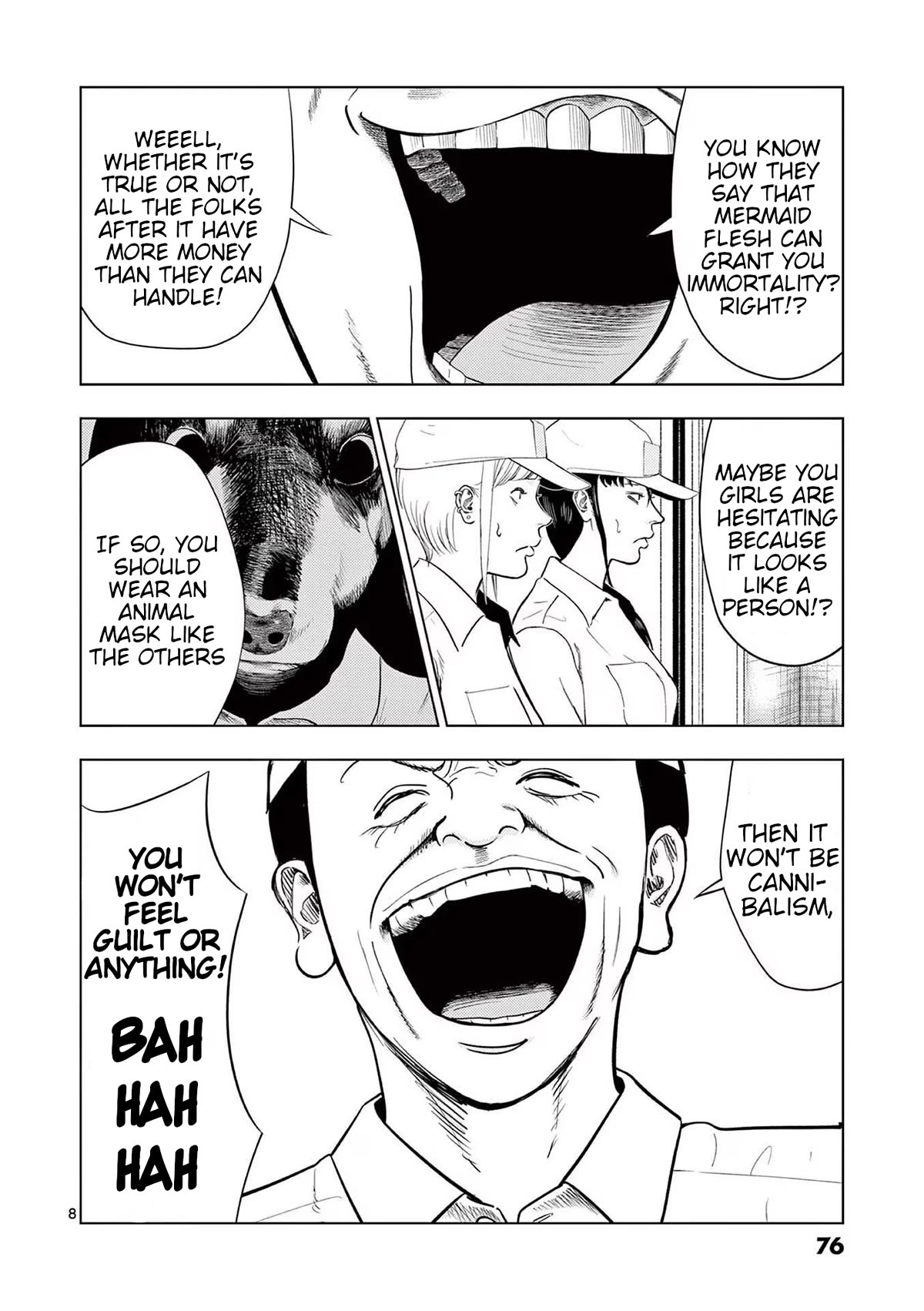 Shady Part-Time Jobs: No Escape Chapter 124 page 8 - Chapter 124: Fish Broker ②