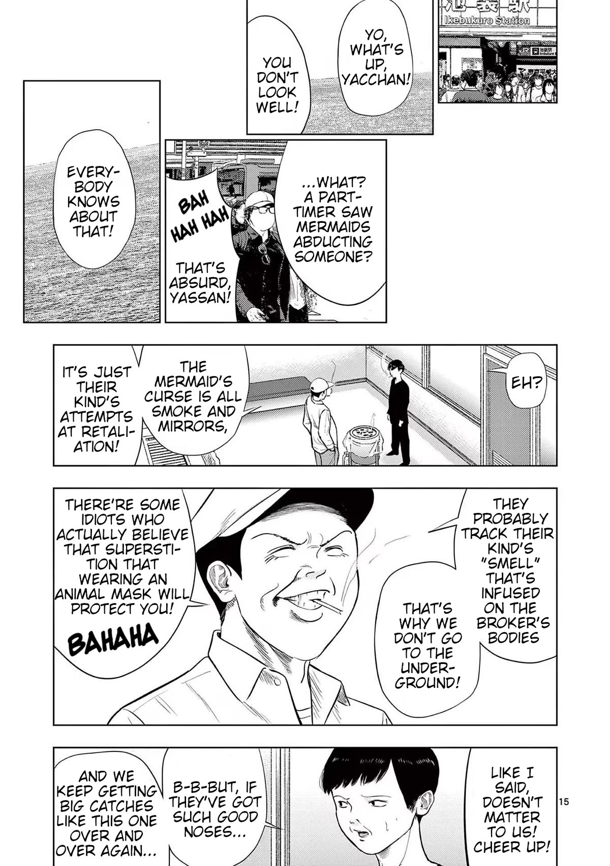 Shady Part-Time Jobs: No Escape Chapter 125 page 15 - Chapter 125: Fish Broker ③