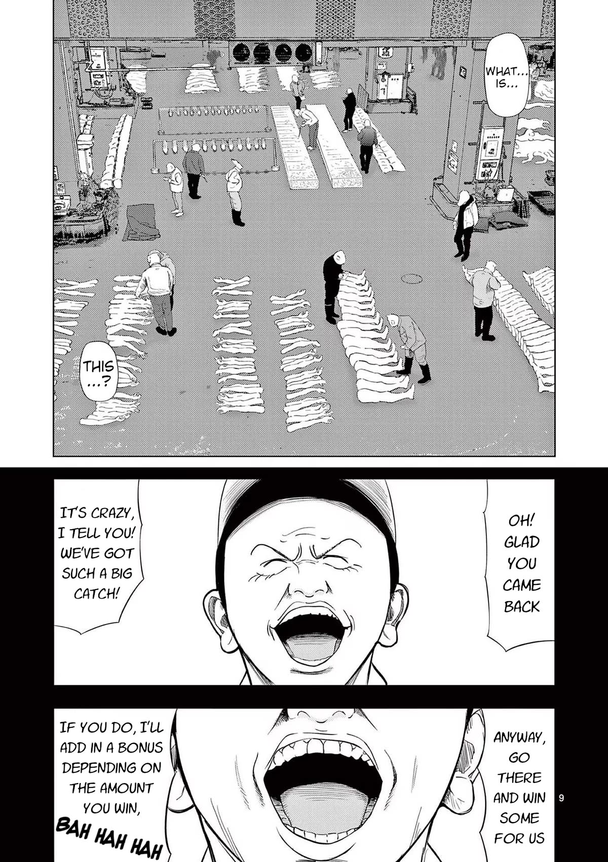 Shady Part-Time Jobs: No Escape Chapter 125 page 9 - Chapter 125: Fish Broker ③