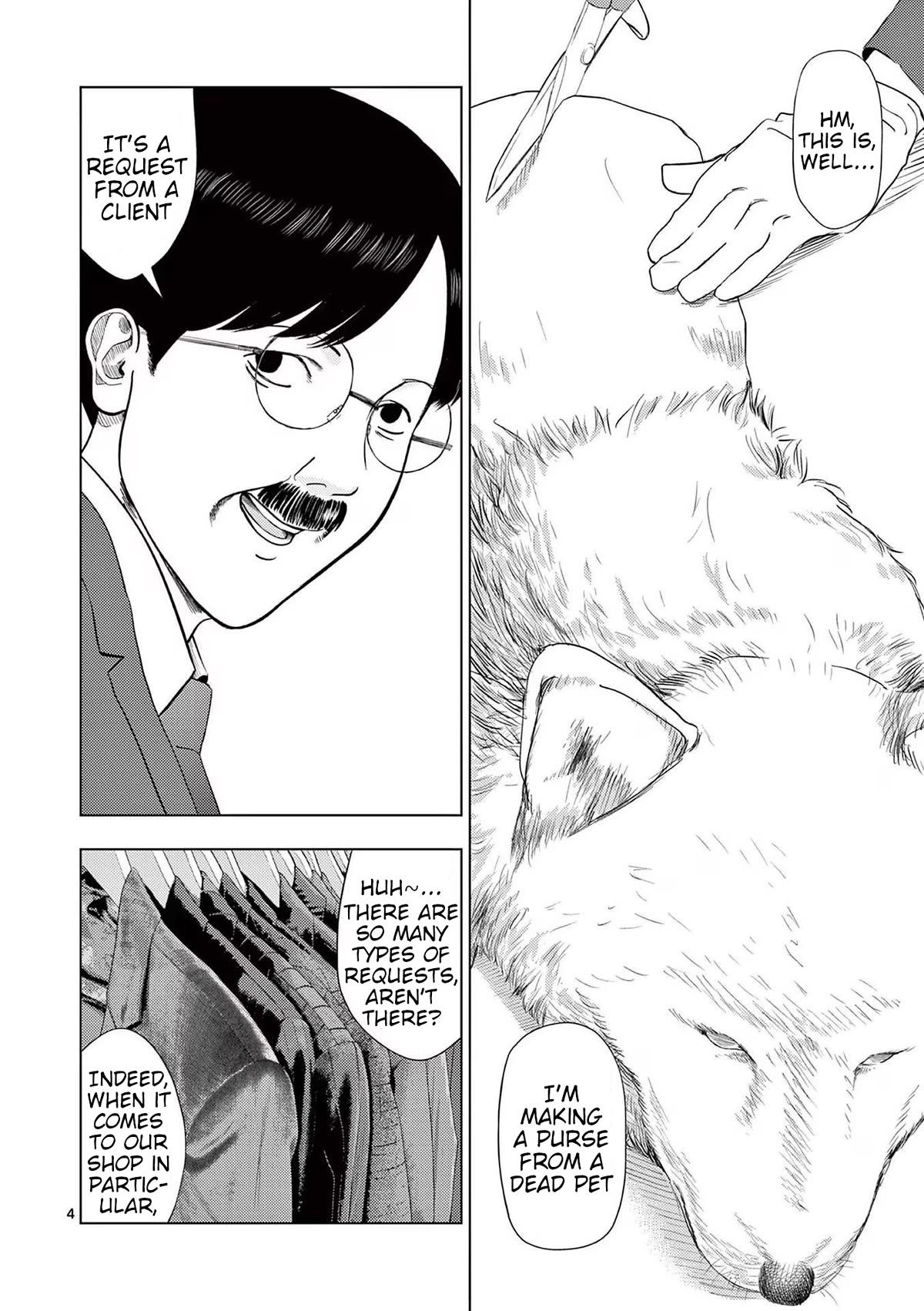 Shady Part-Time Jobs: No Escape Chapter 126 page 4 - Chapter 126: Tailor (Sales Staff) ①