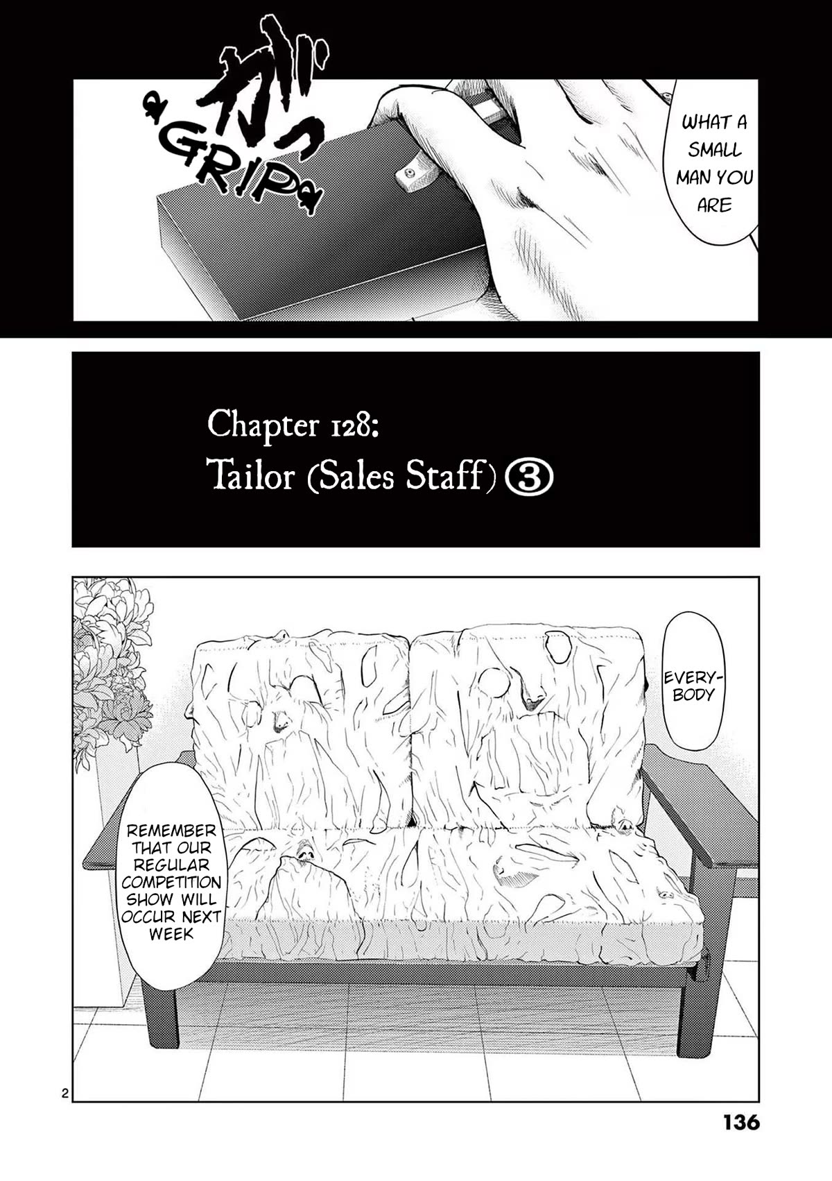 Shady Part-Time Jobs: No Escape Chapter 128 page 2 - Chapter 128: Tailor (Sales Staff) ③