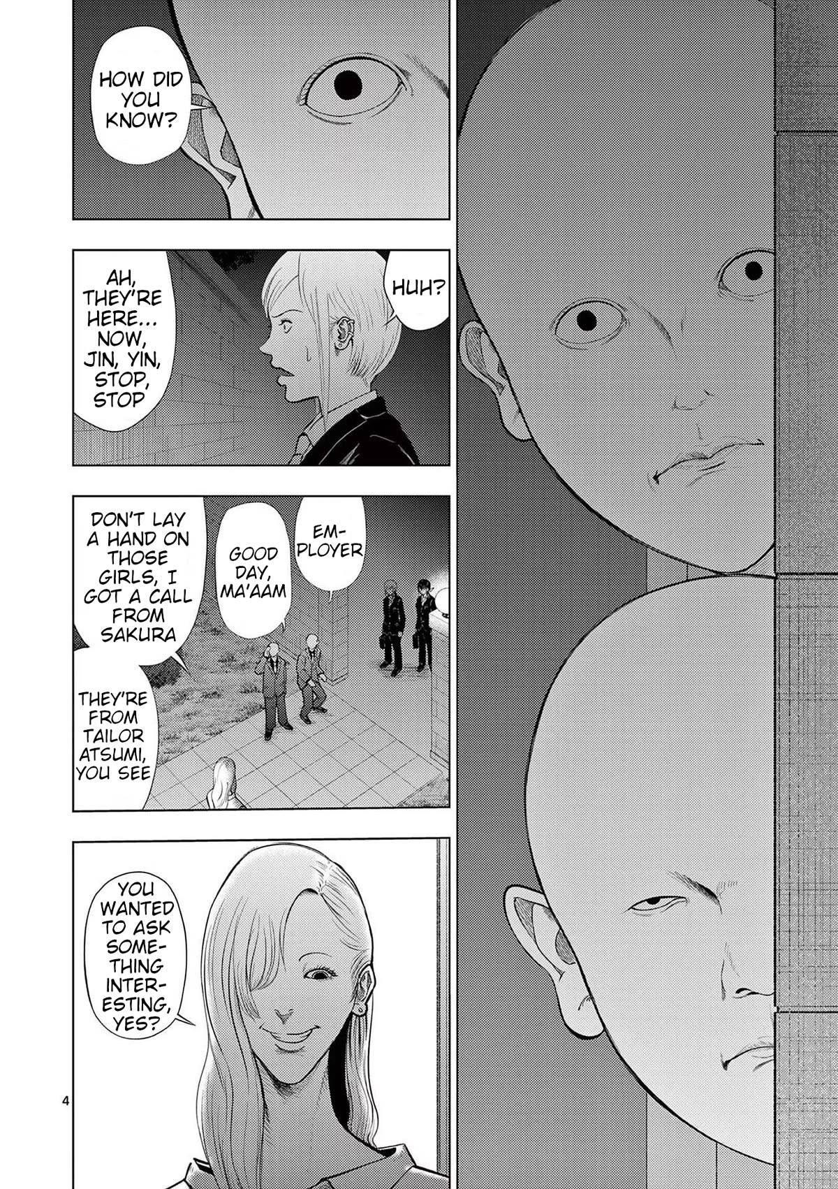 Shady Part-Time Jobs: No Escape Chapter 128 page 4 - Chapter 128: Tailor (Sales Staff) ③
