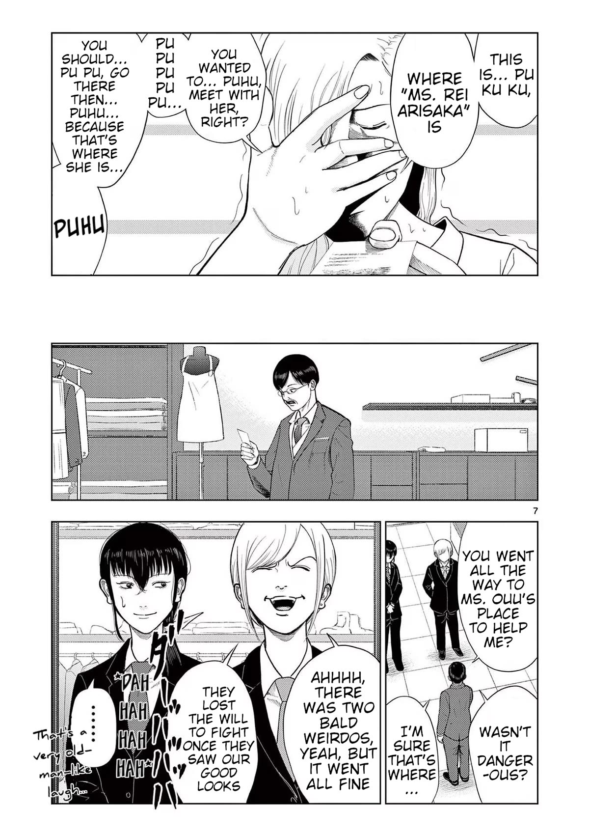 Shady Part-Time Jobs: No Escape Chapter 128 page 7 - Chapter 128: Tailor (Sales Staff) ③