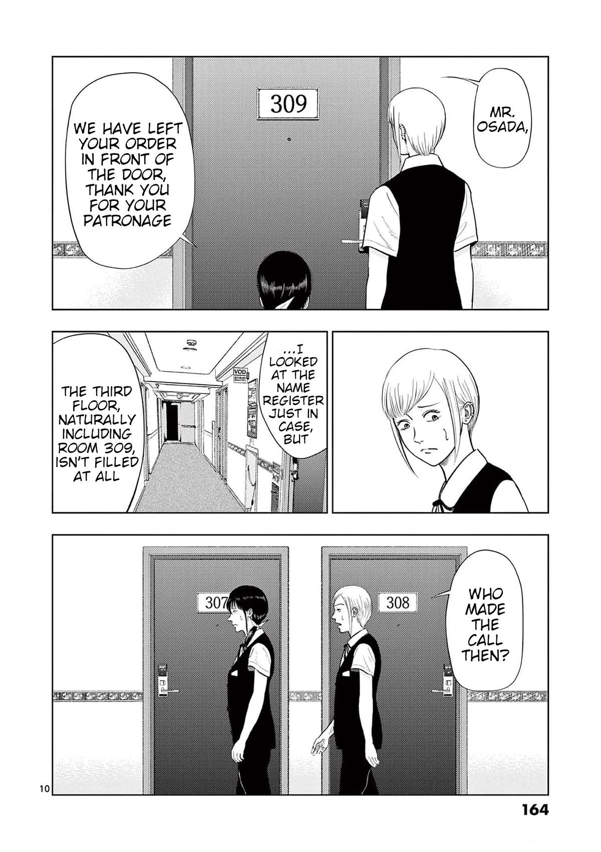 Shady Part-Time Jobs: No Escape Chapter 129 page 10 - Chapter 129: Hotel Employee ①
