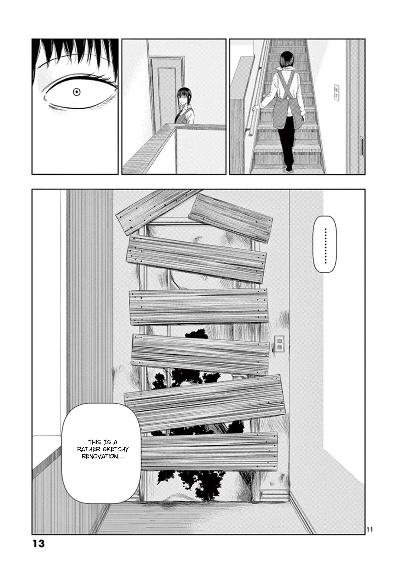 Shady Part-Time Jobs: No Escape Chapter 13 page 11 - Chapter 13: Doll Memorial Service ①