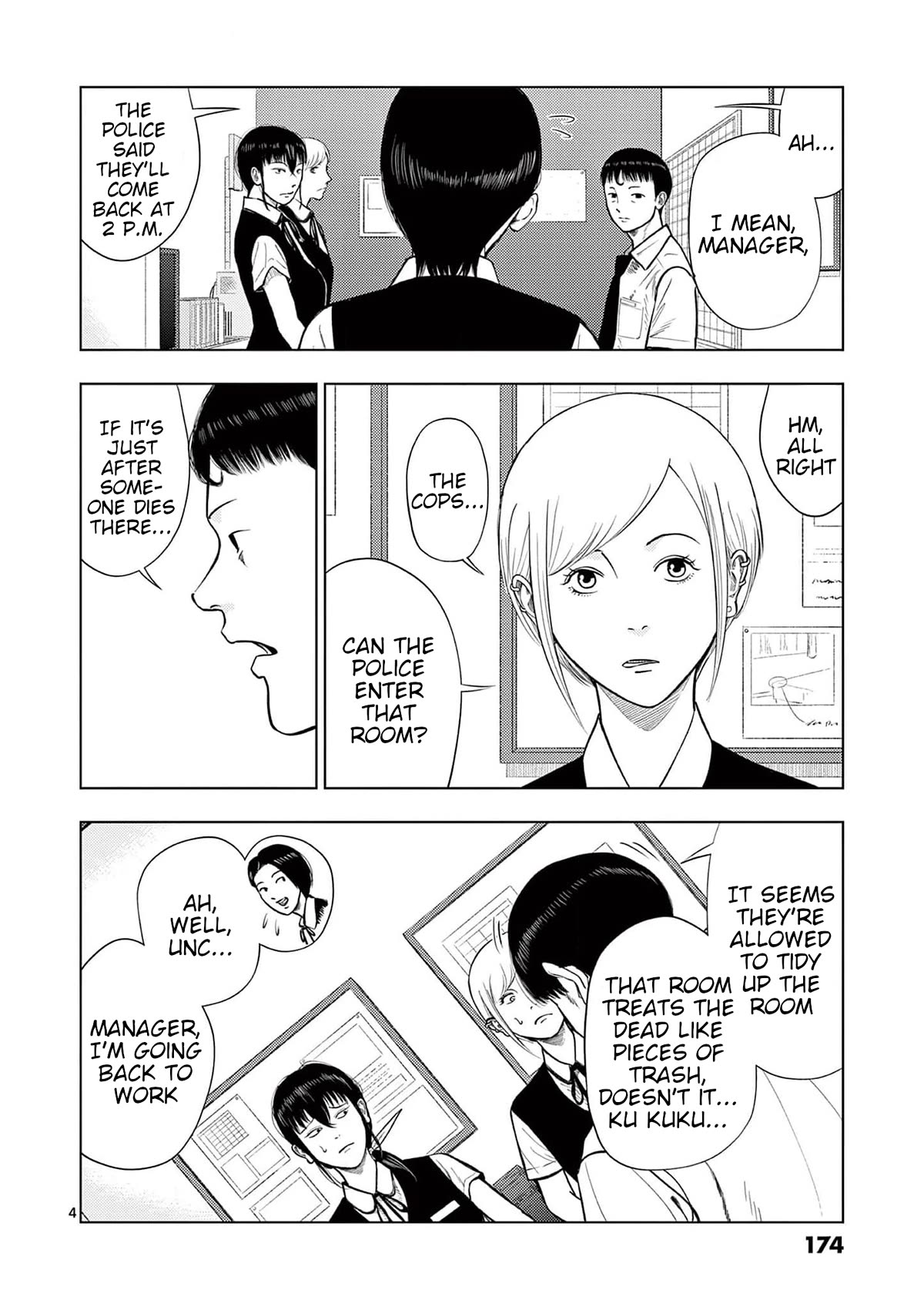 Shady Part-Time Jobs: No Escape Chapter 130 page 4 - Chapter 130: Hotel Employee ②