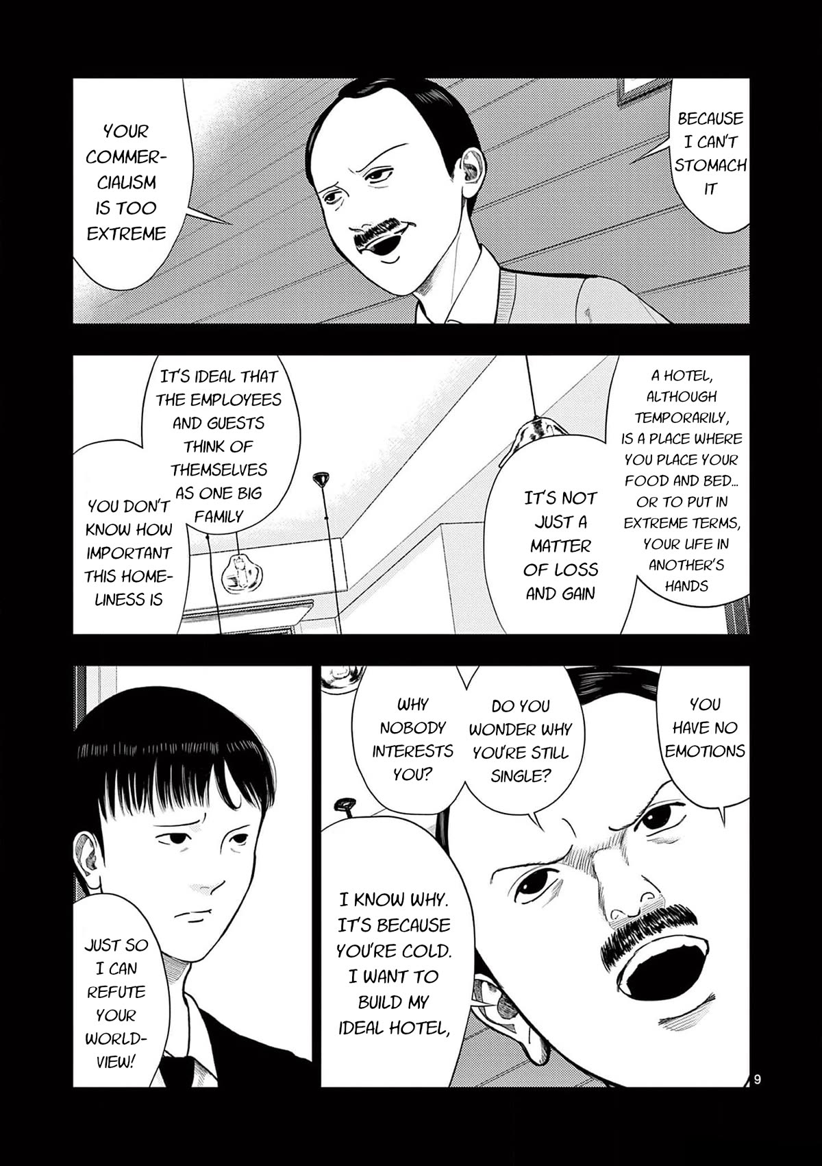 Shady Part-Time Jobs: No Escape Chapter 131 page 9 - Chapter 131: Hotel Employee ③