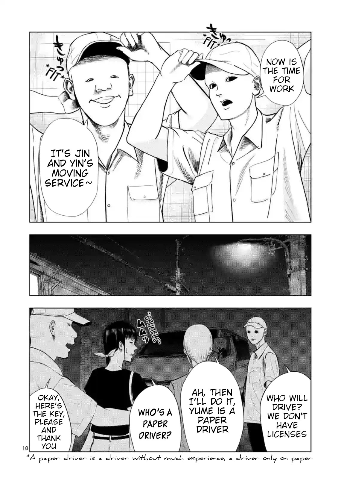 Shady Part-Time Jobs: No Escape Chapter 132 page 10 - Chapter 132: The Jin-Yin Brothers' Inquiry and Moving Staff ①