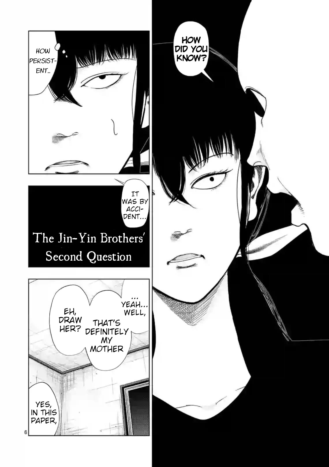 Shady Part-Time Jobs: No Escape Chapter 132 page 6 - Chapter 132: The Jin-Yin Brothers' Inquiry and Moving Staff ①
