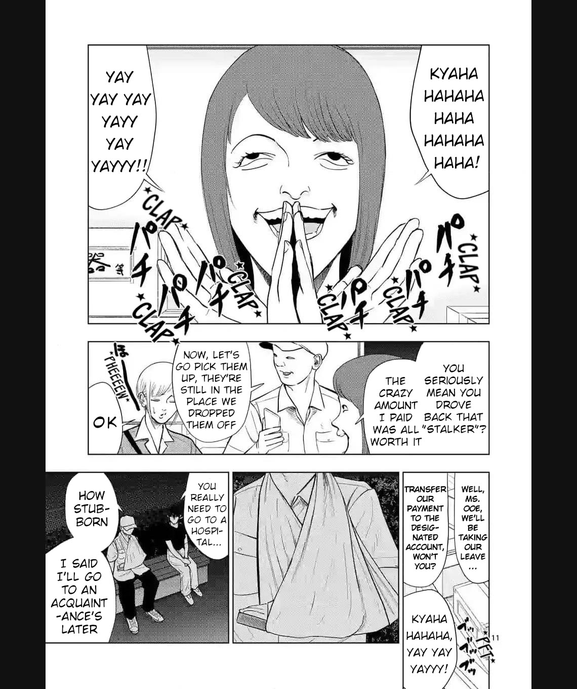 Shady Part-Time Jobs: No Escape Chapter 134 page 11 - Chapter 134: Moving Staff ③