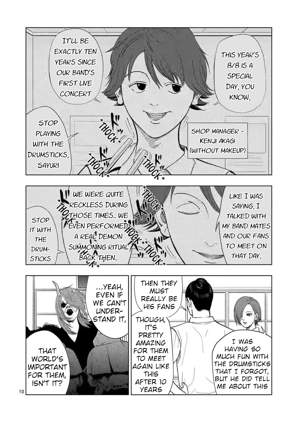 Shady Part-Time Jobs: No Escape Chapter 135 page 10 - Chapter 135: Café Clerk