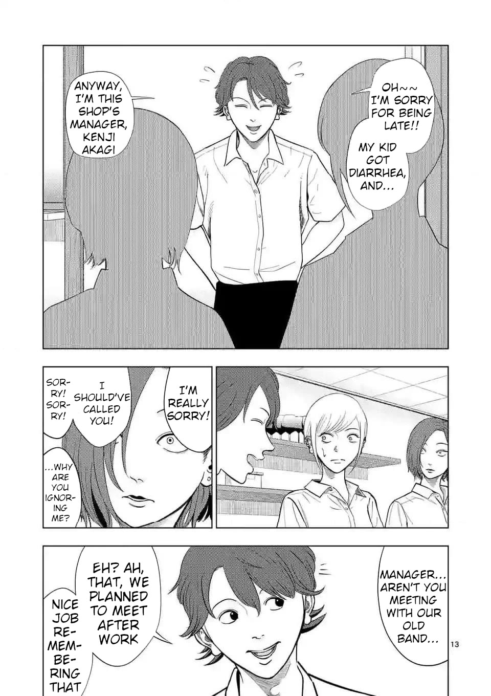 Shady Part-Time Jobs: No Escape Chapter 135 page 13 - Chapter 135: Café Clerk