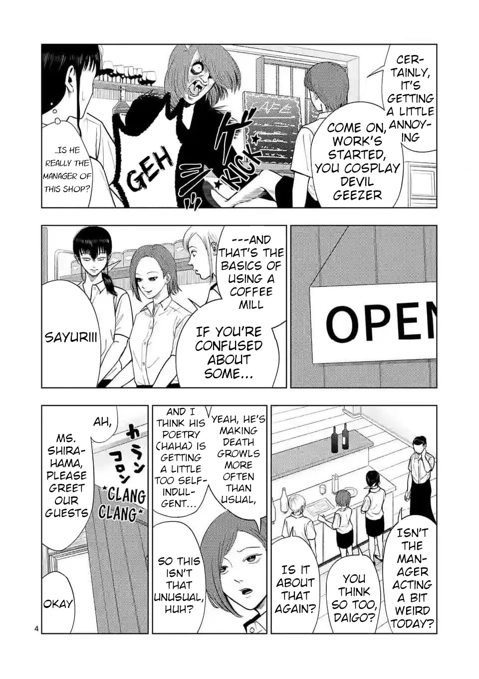 Shady Part-Time Jobs: No Escape Chapter 135 page 4 - Chapter 135: Café Clerk