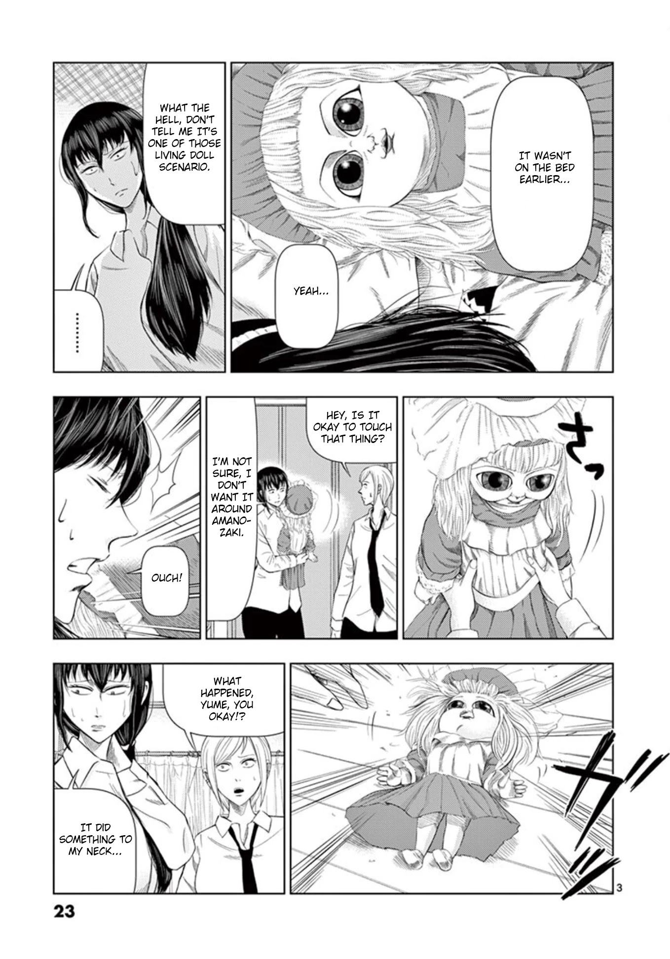Shady Part-Time Jobs: No Escape Chapter 14 page 3 - Chapter 14: Doll Memorial Service ②