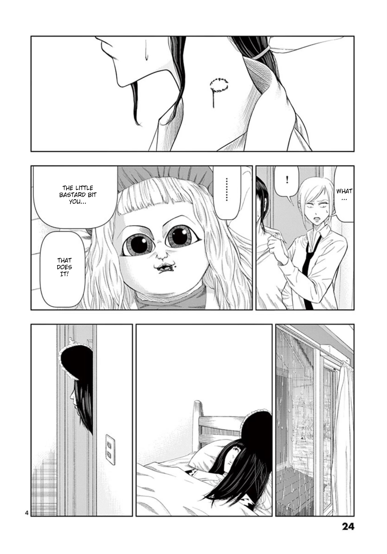 Shady Part-Time Jobs: No Escape Chapter 14 page 4 - Chapter 14: Doll Memorial Service ②