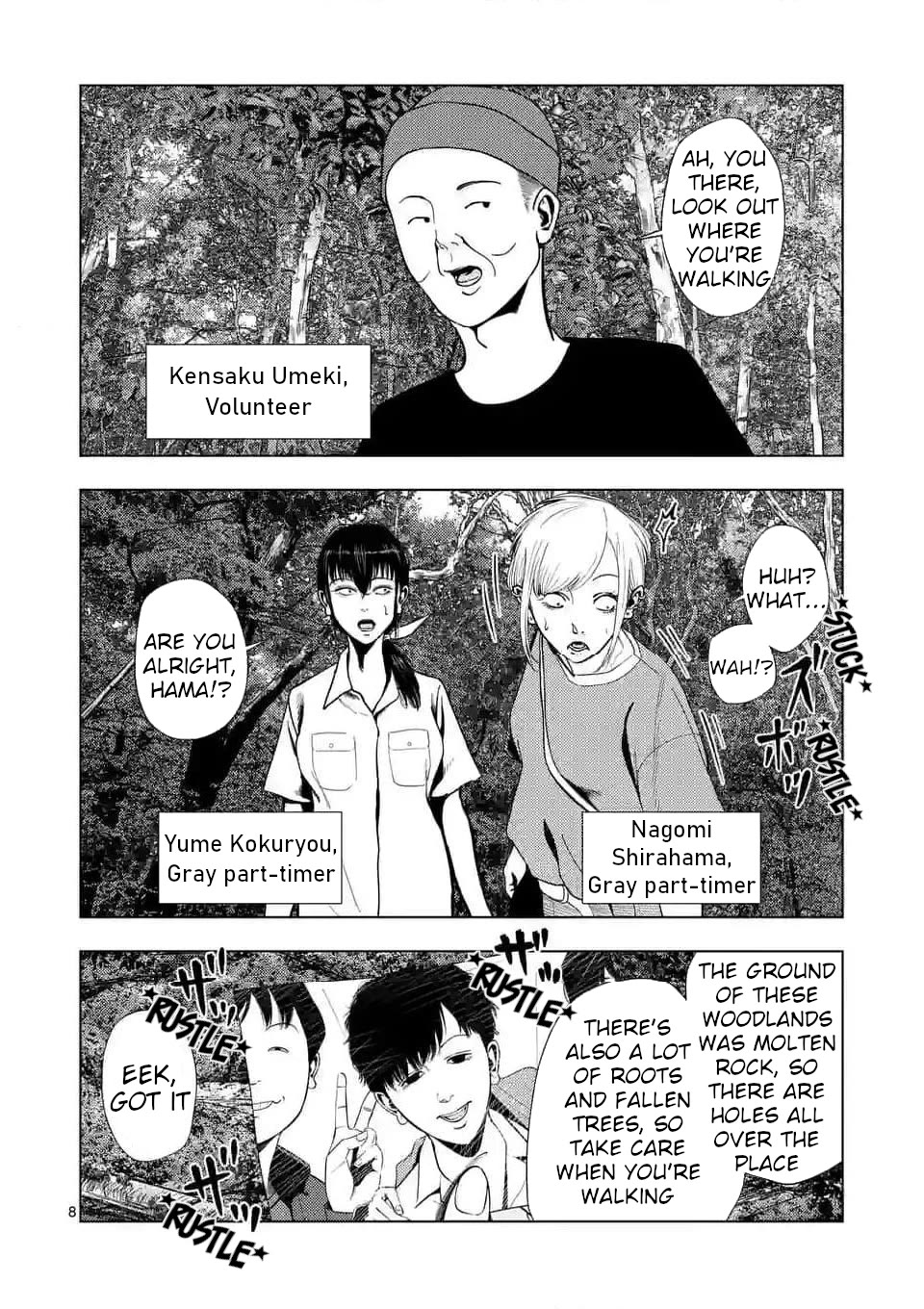 Shady Part-Time Jobs: No Escape Chapter 141 page 8 - Chapter 141: Woodland Search Party Member ①
