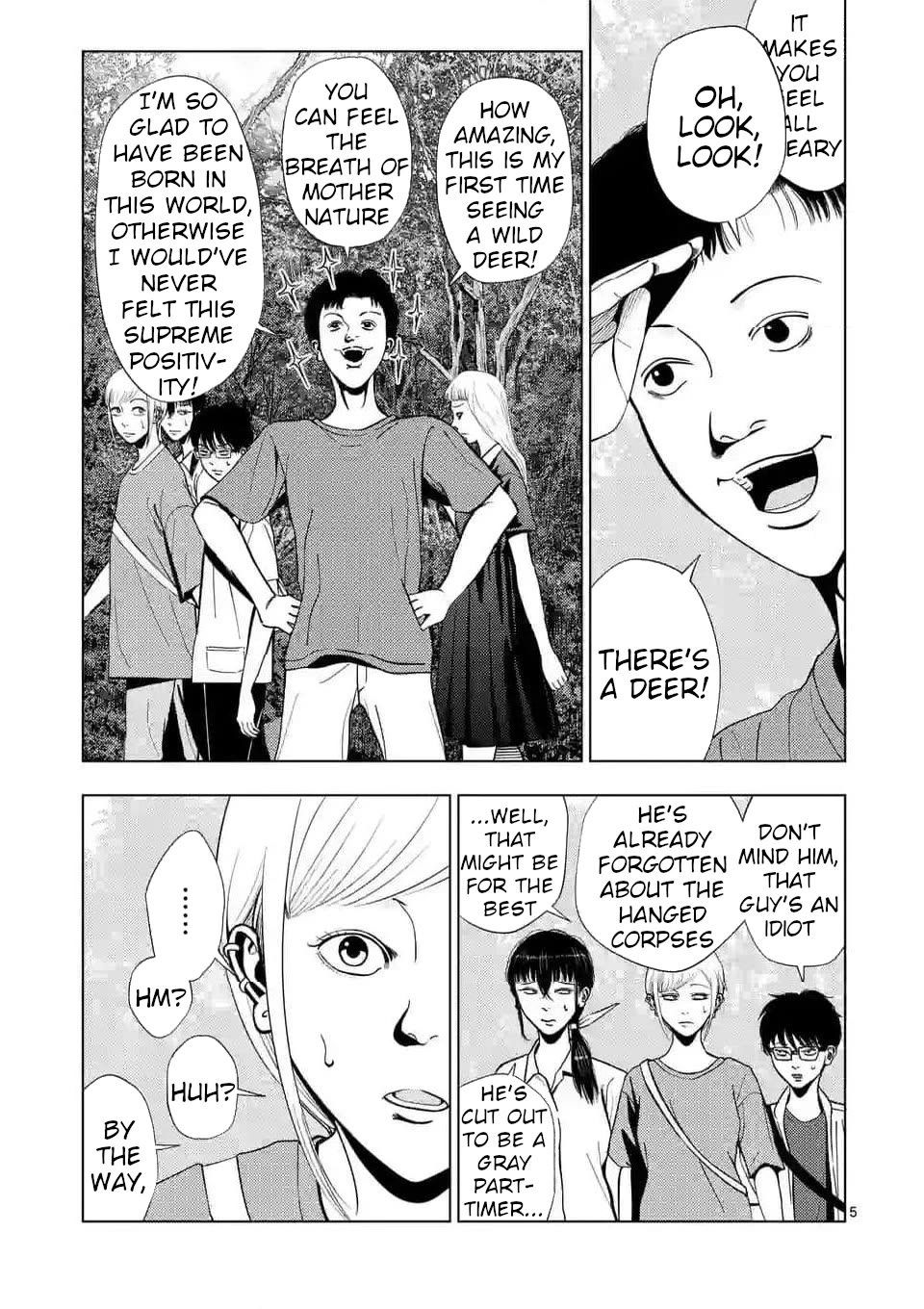 Shady Part-Time Jobs: No Escape Chapter 142 page 5 - Chapter 142: Woodland Search Party Member ②