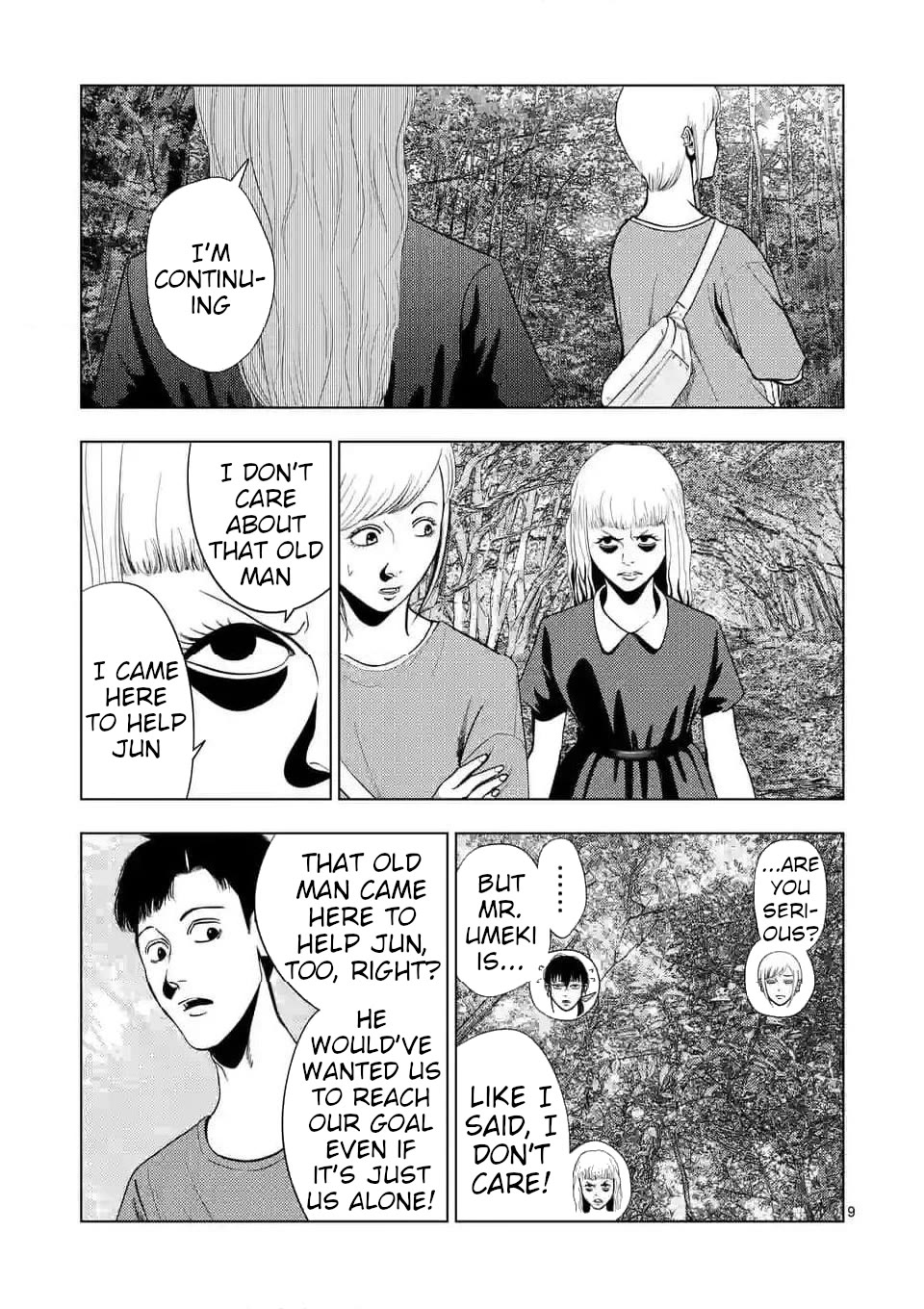 Shady Part-Time Jobs: No Escape Chapter 142 page 9 - Chapter 142: Woodland Search Party Member ②