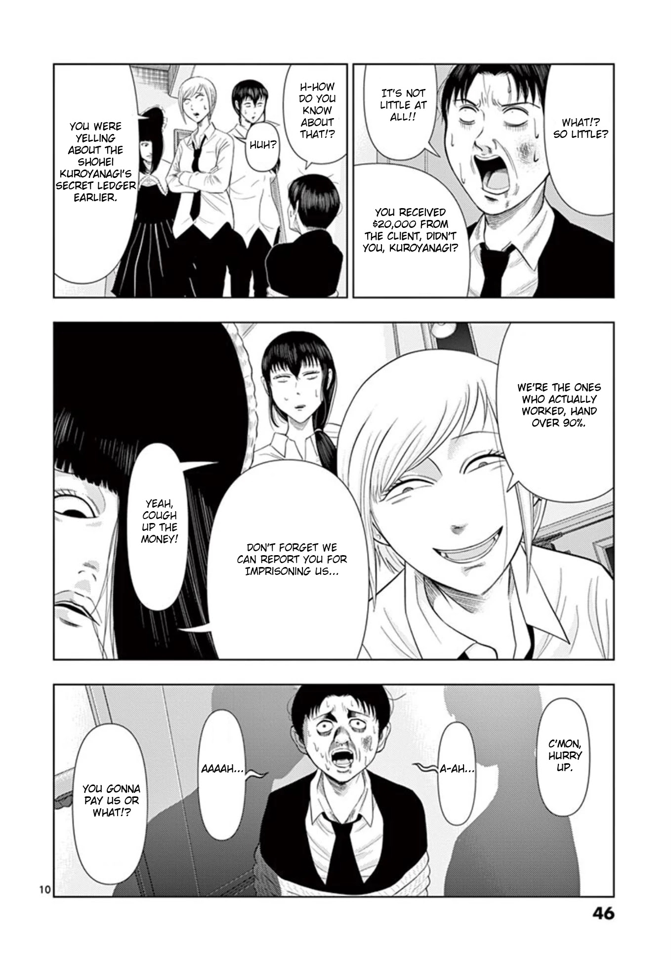Shady Part-Time Jobs: No Escape Chapter 15 page 10 - Chapter 15: Doll Memorial Service ③