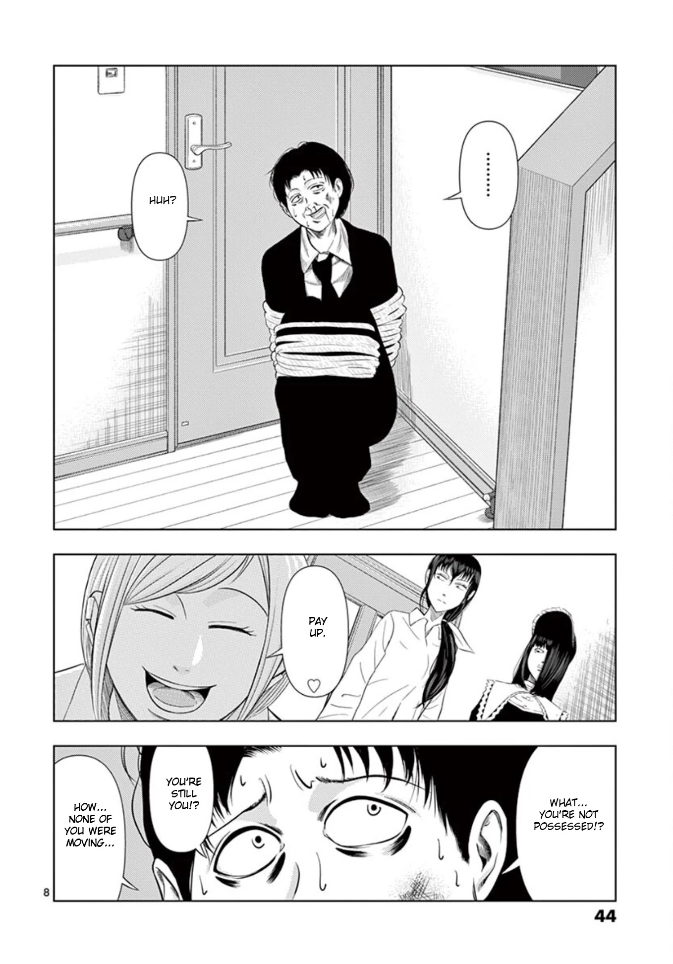 Shady Part-Time Jobs: No Escape Chapter 15 page 8 - Chapter 15: Doll Memorial Service ③